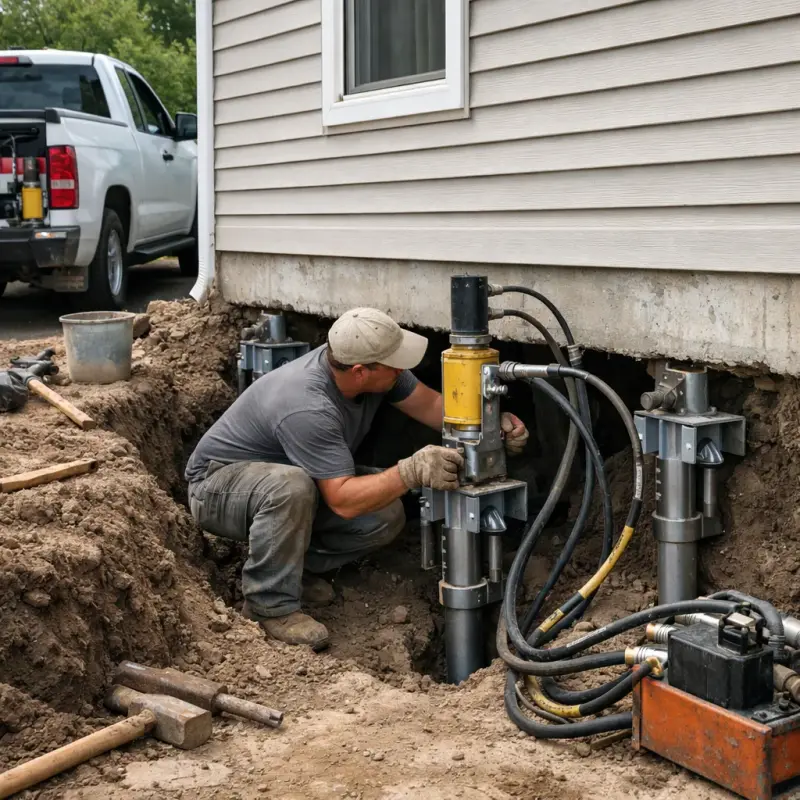 Foundation Piering Allen