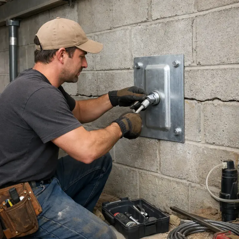 Wall Anchor Installation Allen